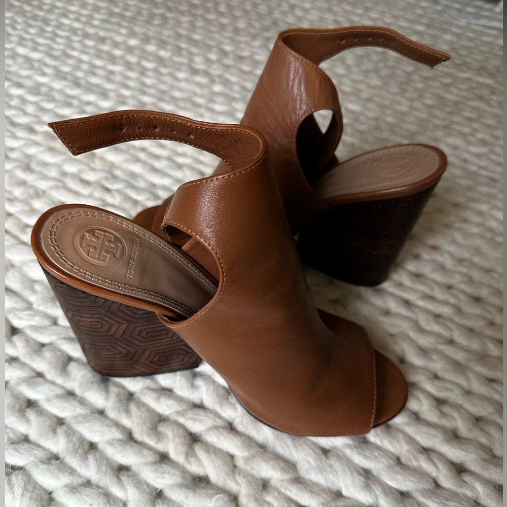 Tory Burch | sling back mule booties